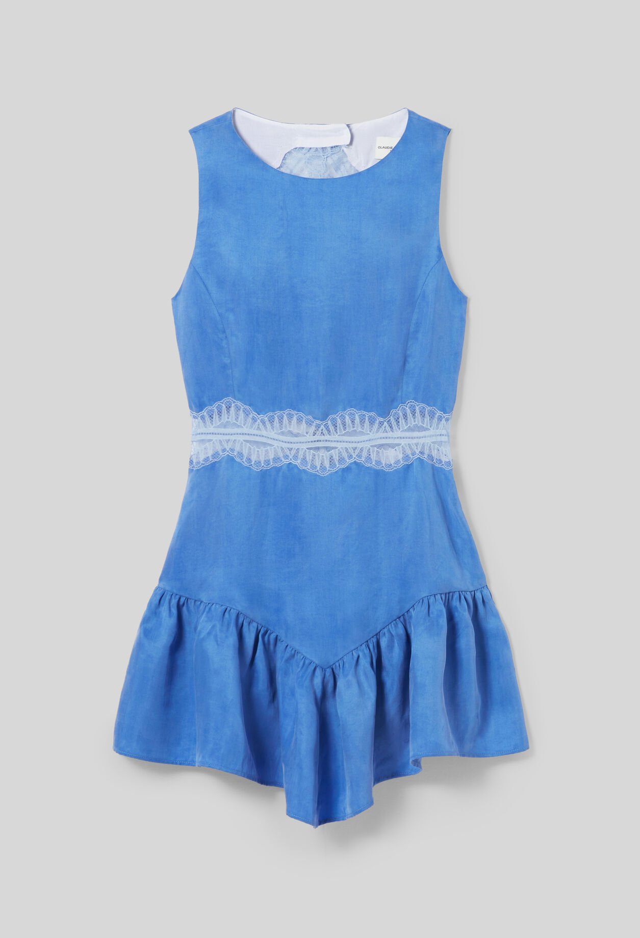 Robe courte fluide dentelle