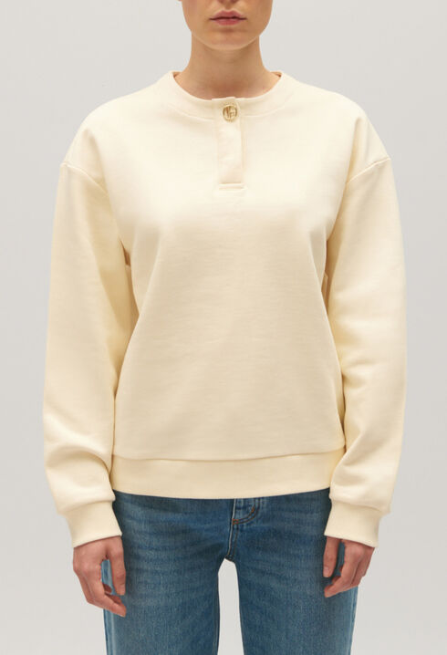 Sweatshirt en coton