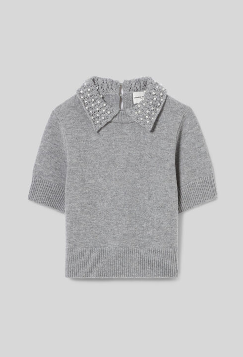 Top maille court