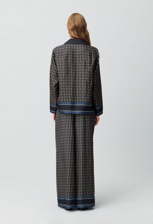 Chemise soie fluide