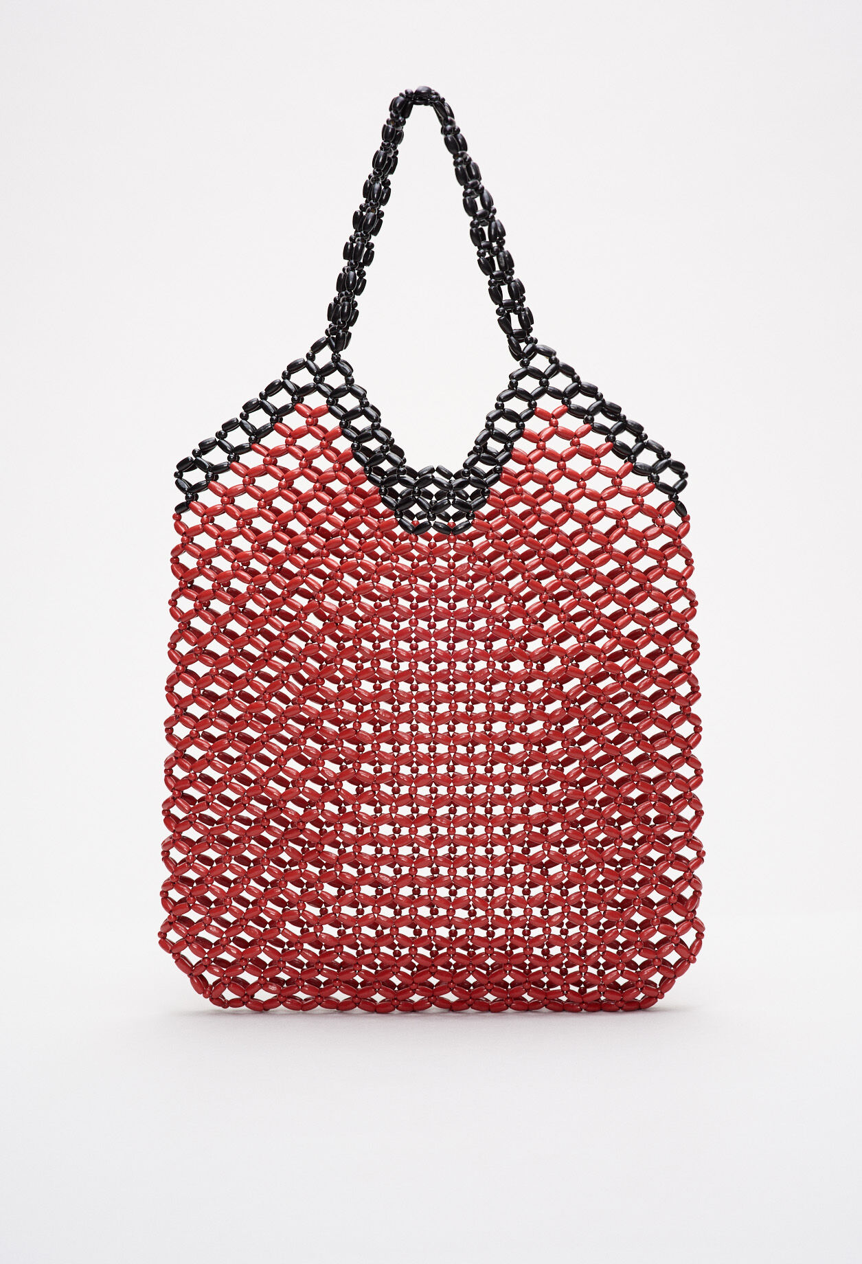 Sac en perle de bois