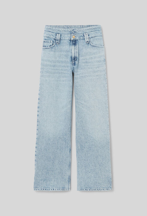 Jean denim droit