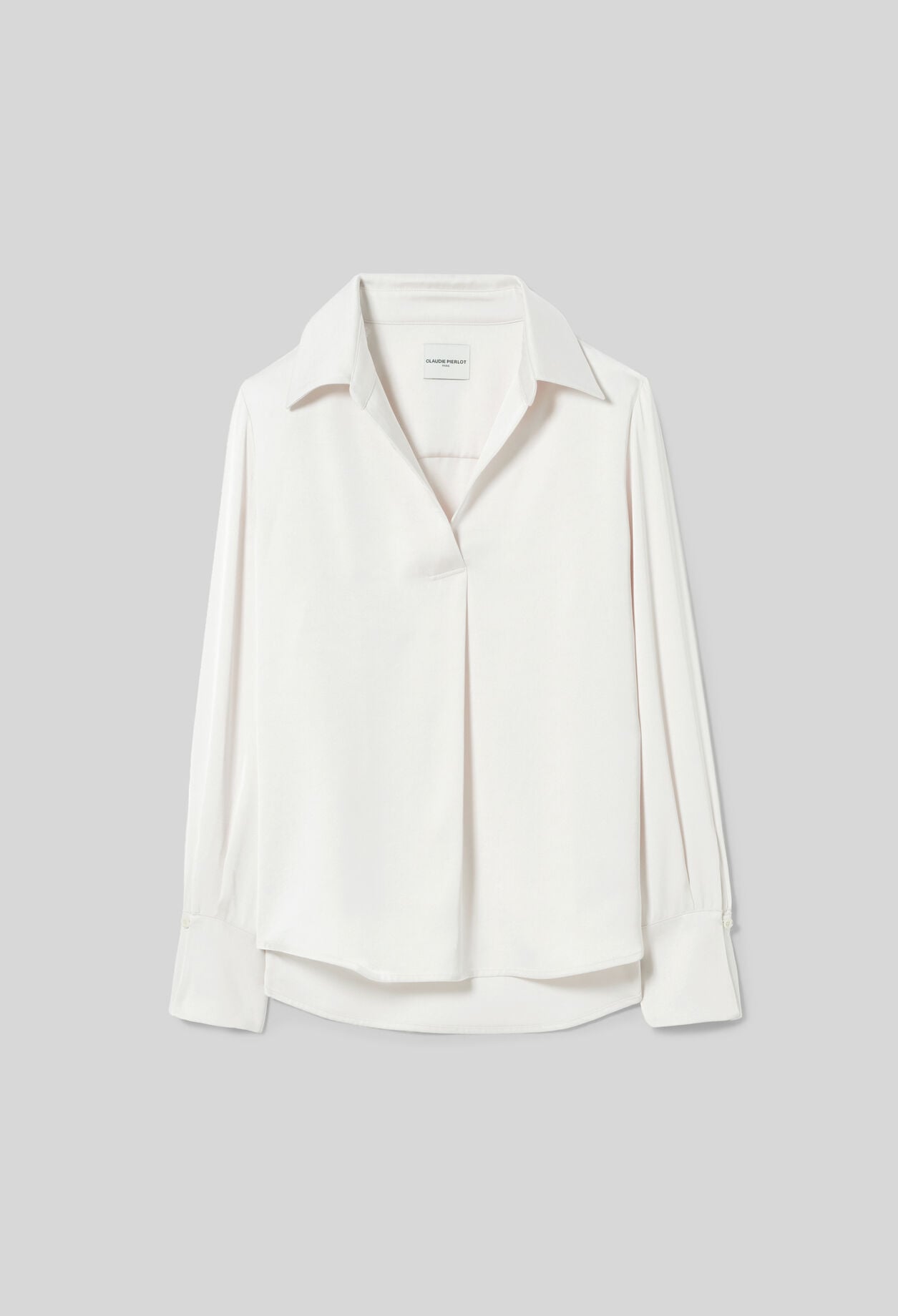 Blouse fluide col
