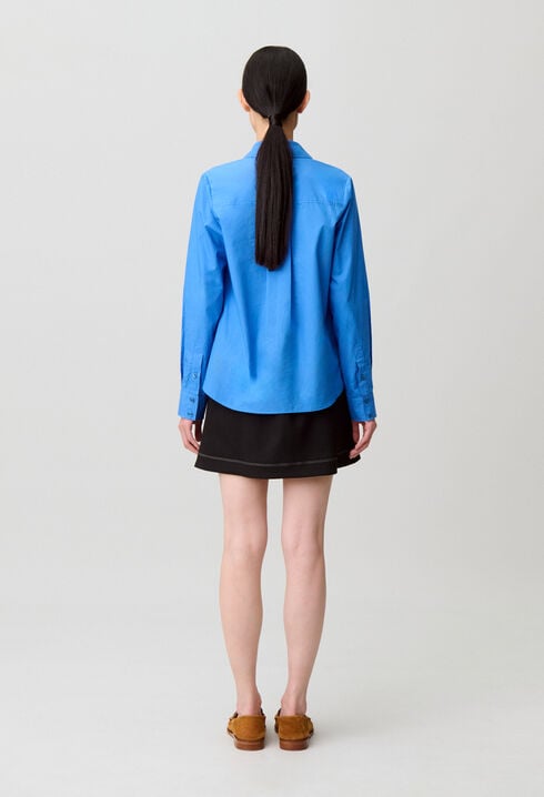 Blouse large d&eacute;collet&eacute;