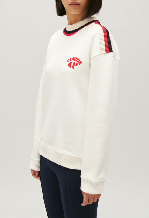 Sweatshirt bicolore