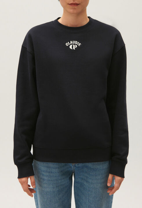 Sweatshirt bleu marine 