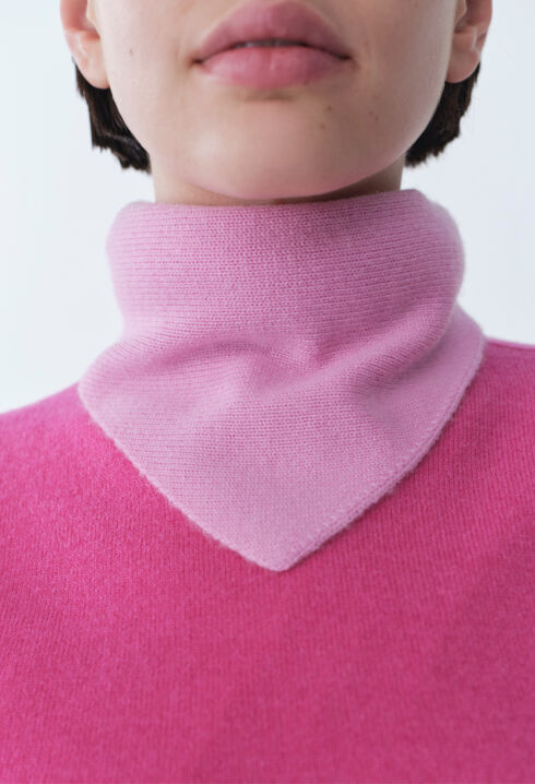 Foulard maille cachemire