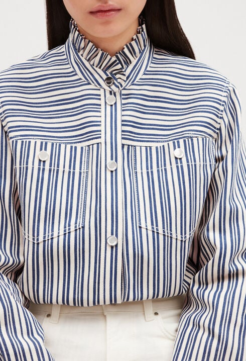 Chemise à rayures