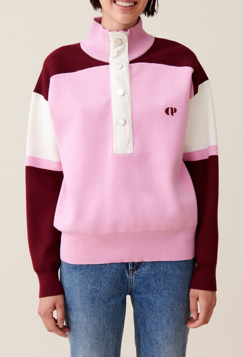 Sweatshirt Minimum col camionneur