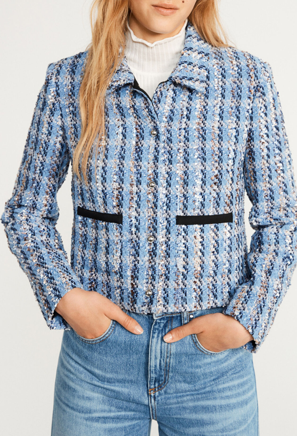 Veste en tweed