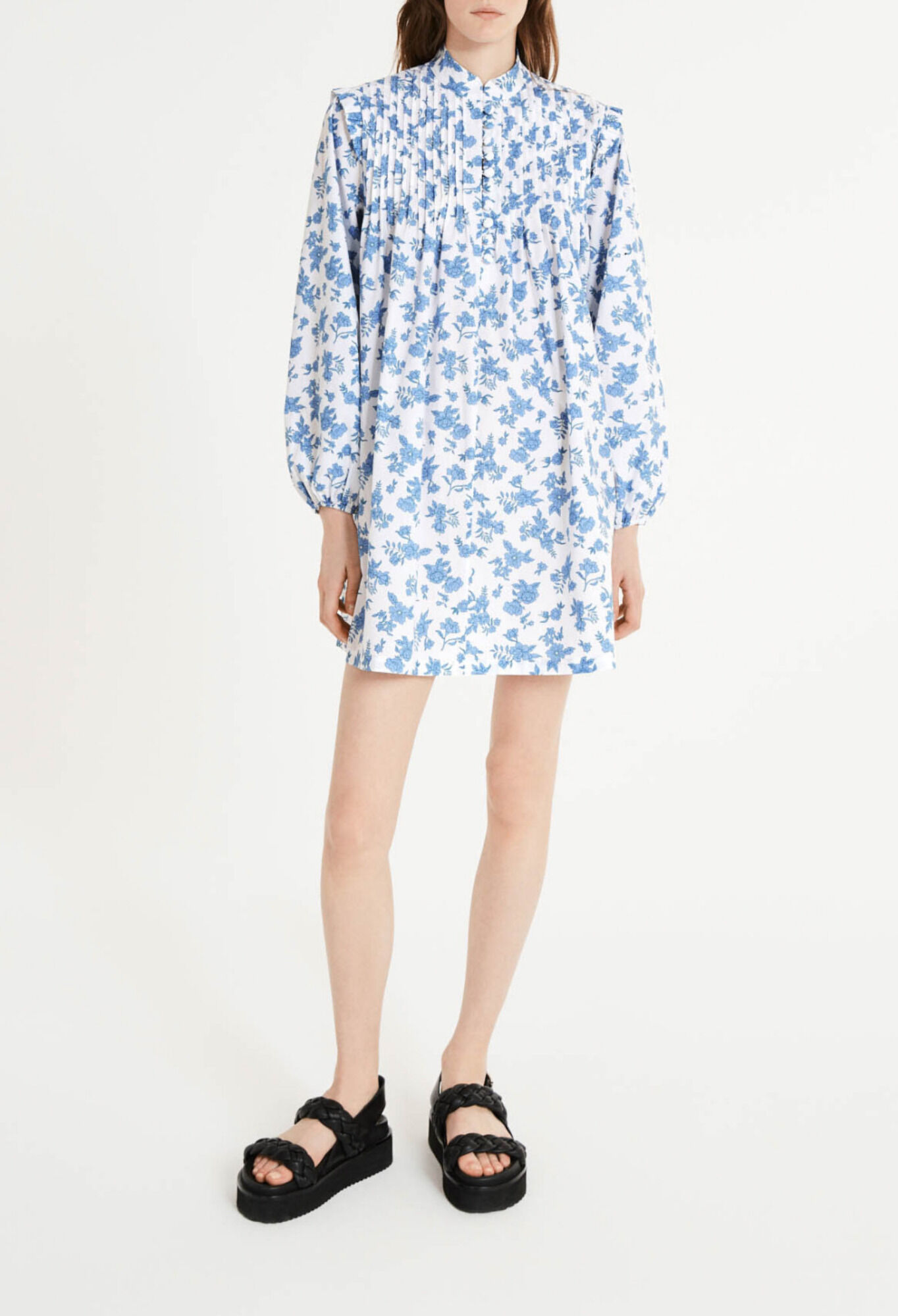 Robe claudie pierlot fleurs discount