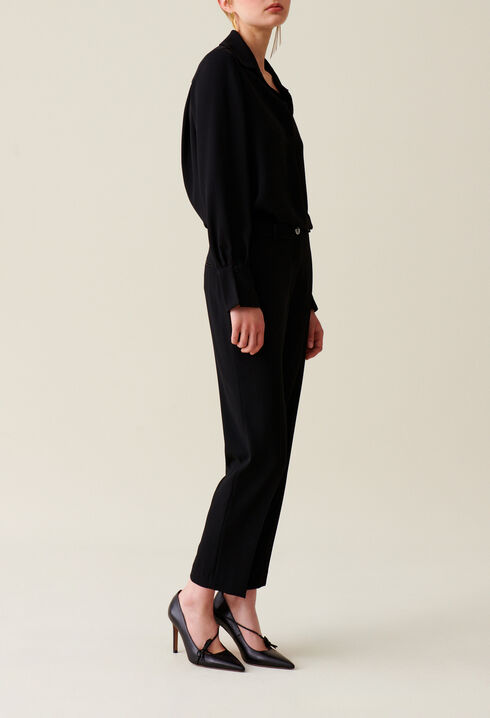 Blouse fluide noire 