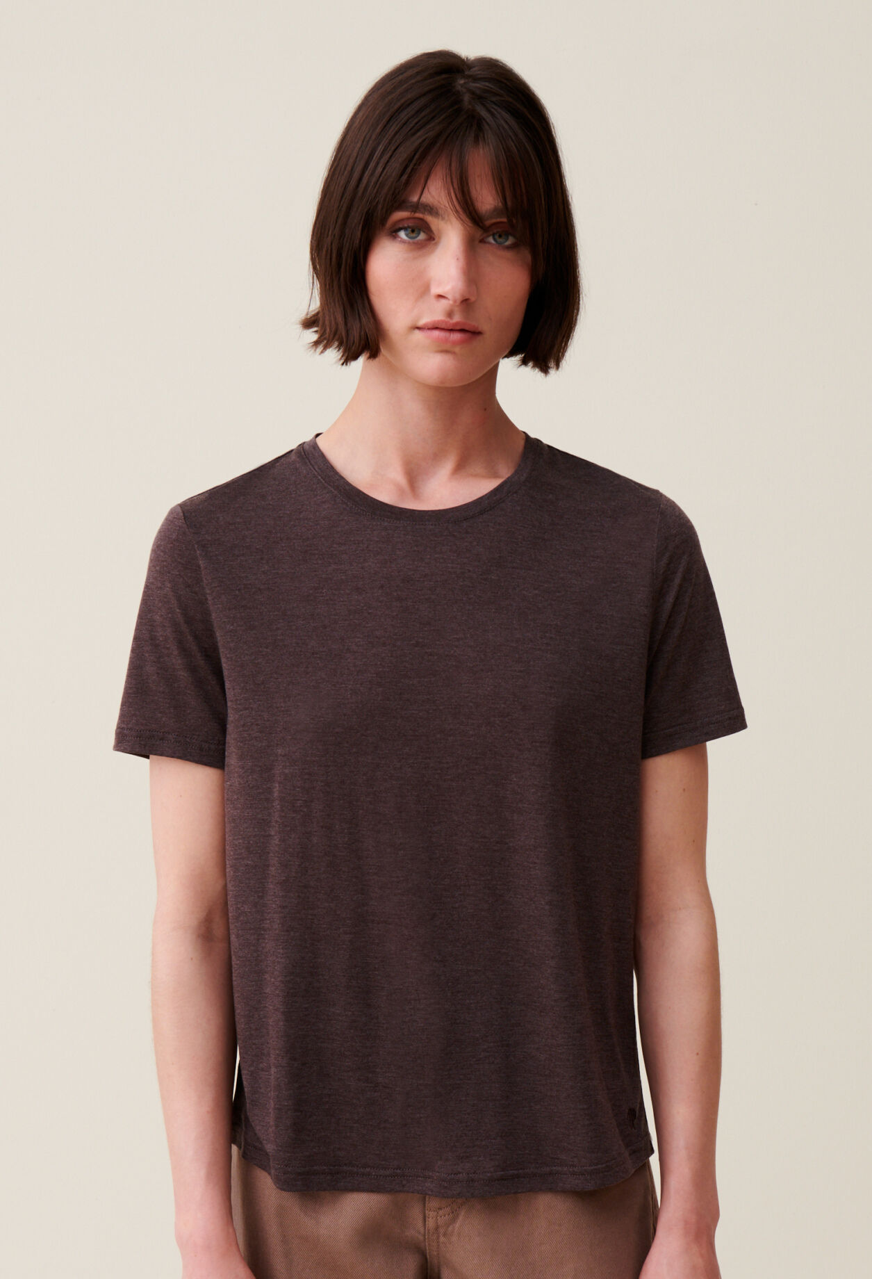 T-shirt manches courtes brodé CP