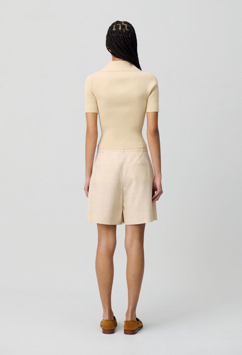 Top maille fine