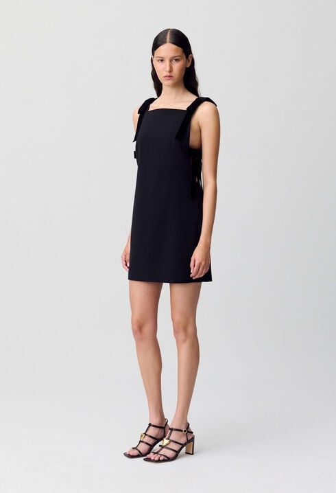 Robe courte velours