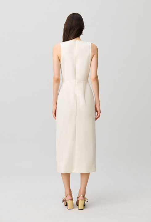 Robe longue sans manches