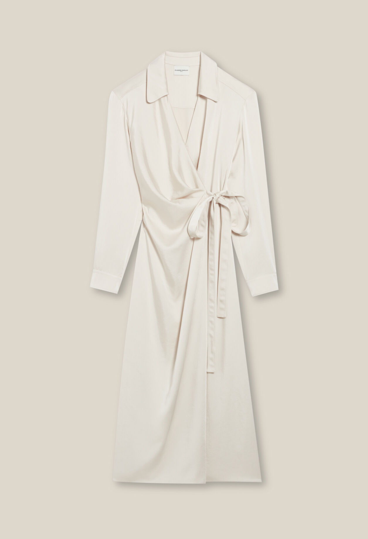 Robe midi portefeuille