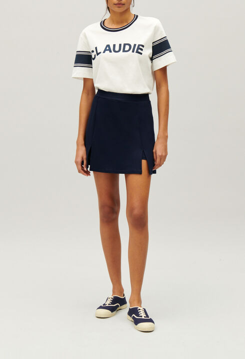 Jupe tennis bleu marine