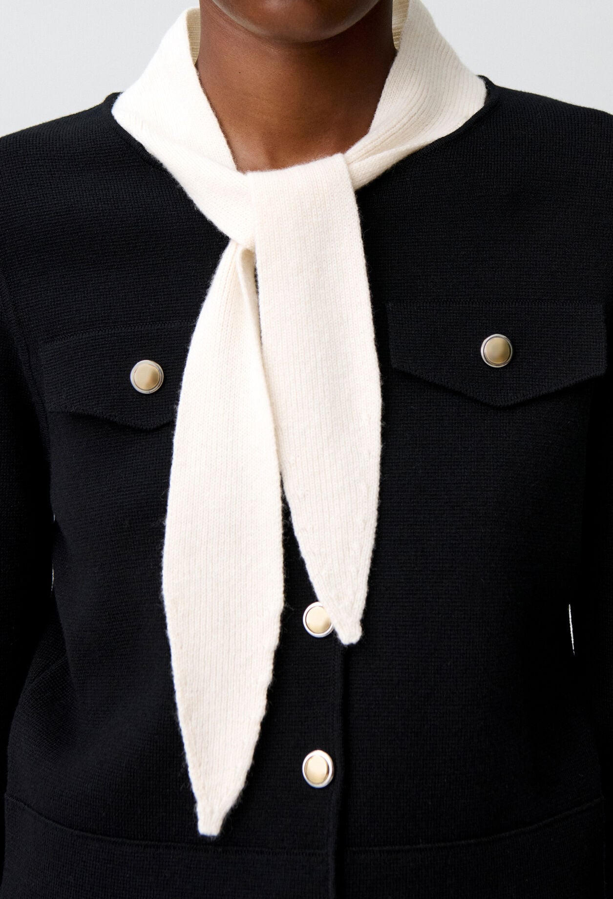 Cardigan maille &eacute;paisse