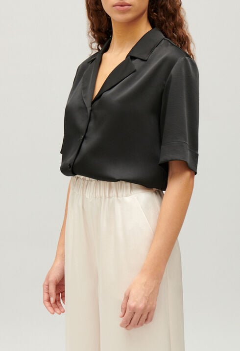 Chemise fluide manches courtes