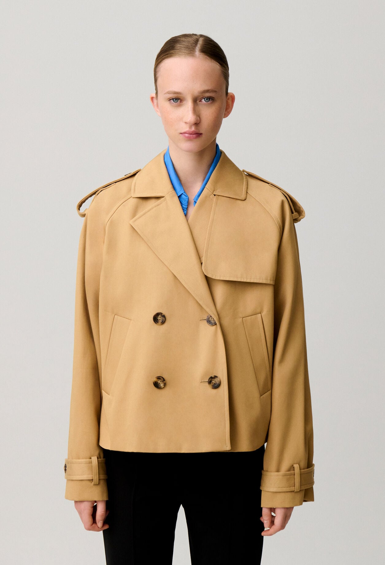 Blouson trench court