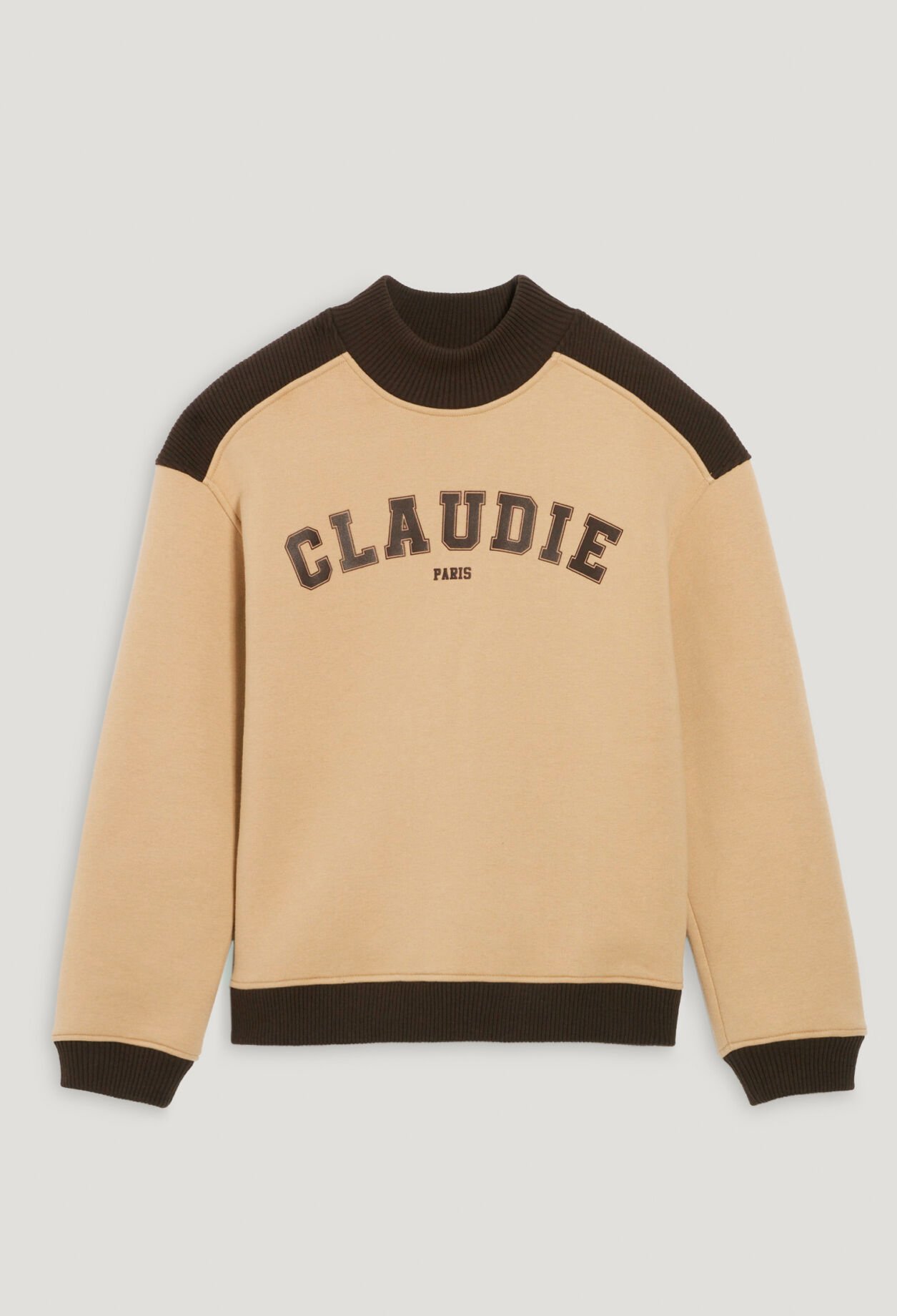 Sweatshirt oversize bicolore