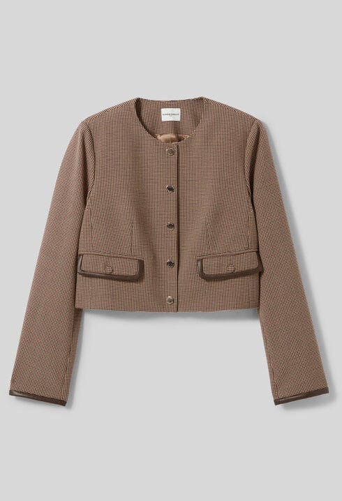 Veste boîte courte