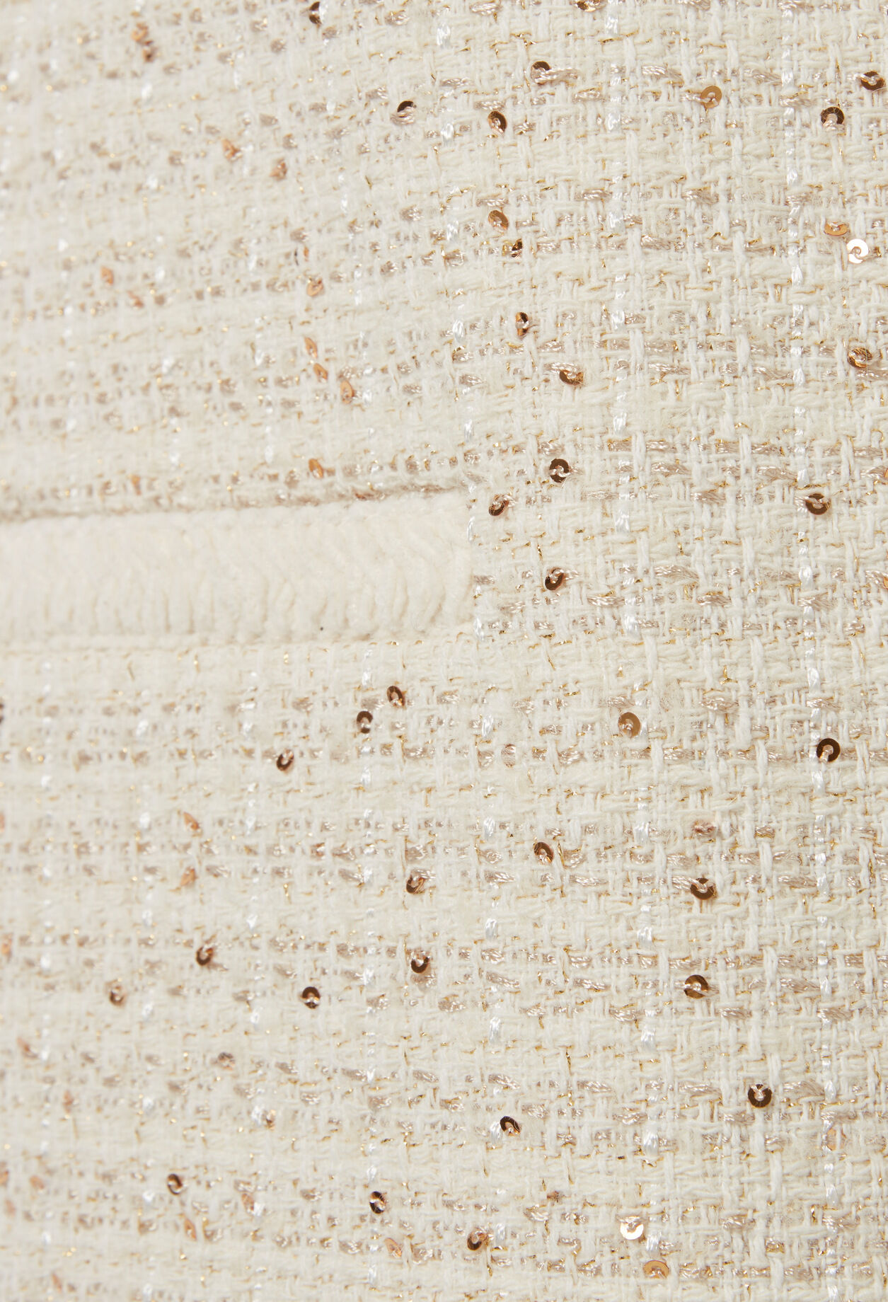 Robe courte tweed