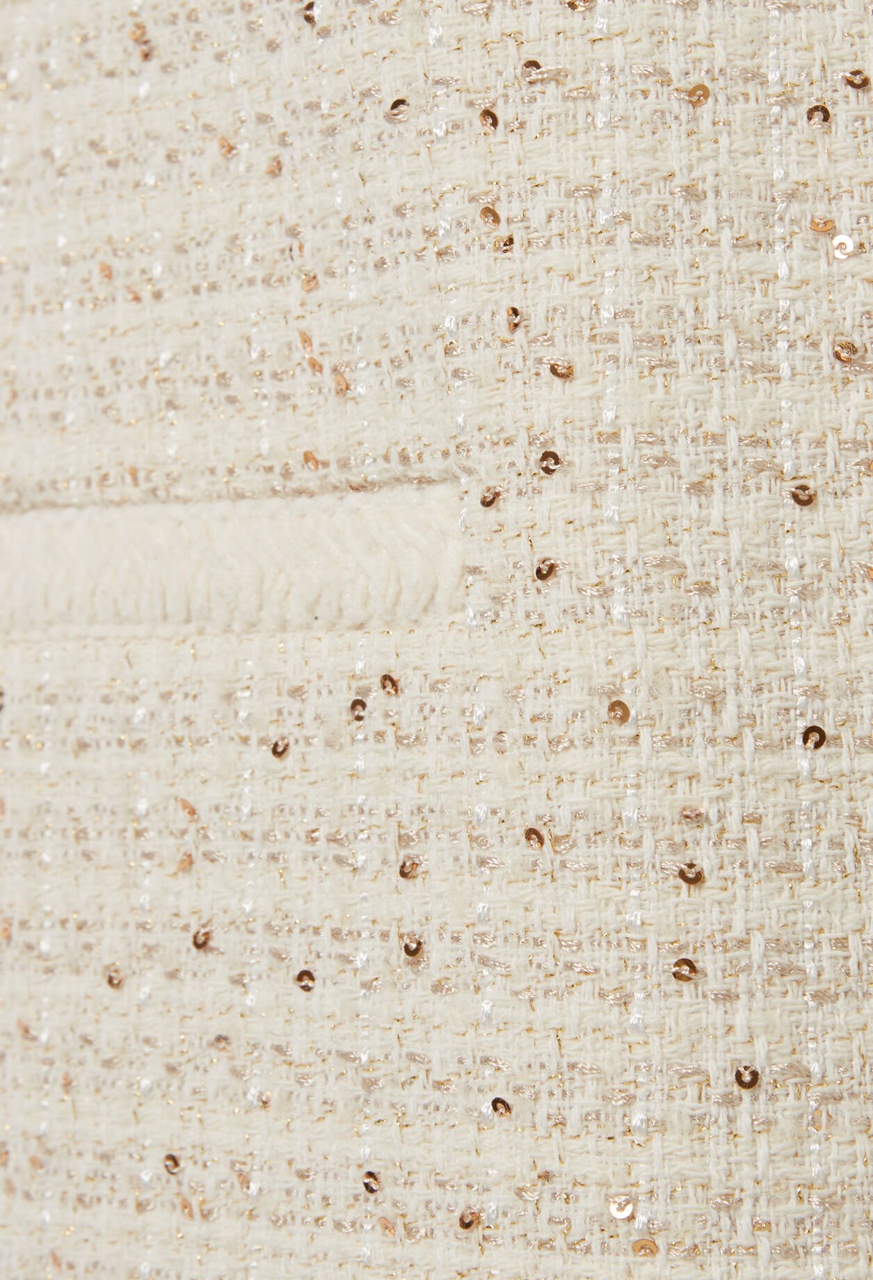 Robe courte tweed
