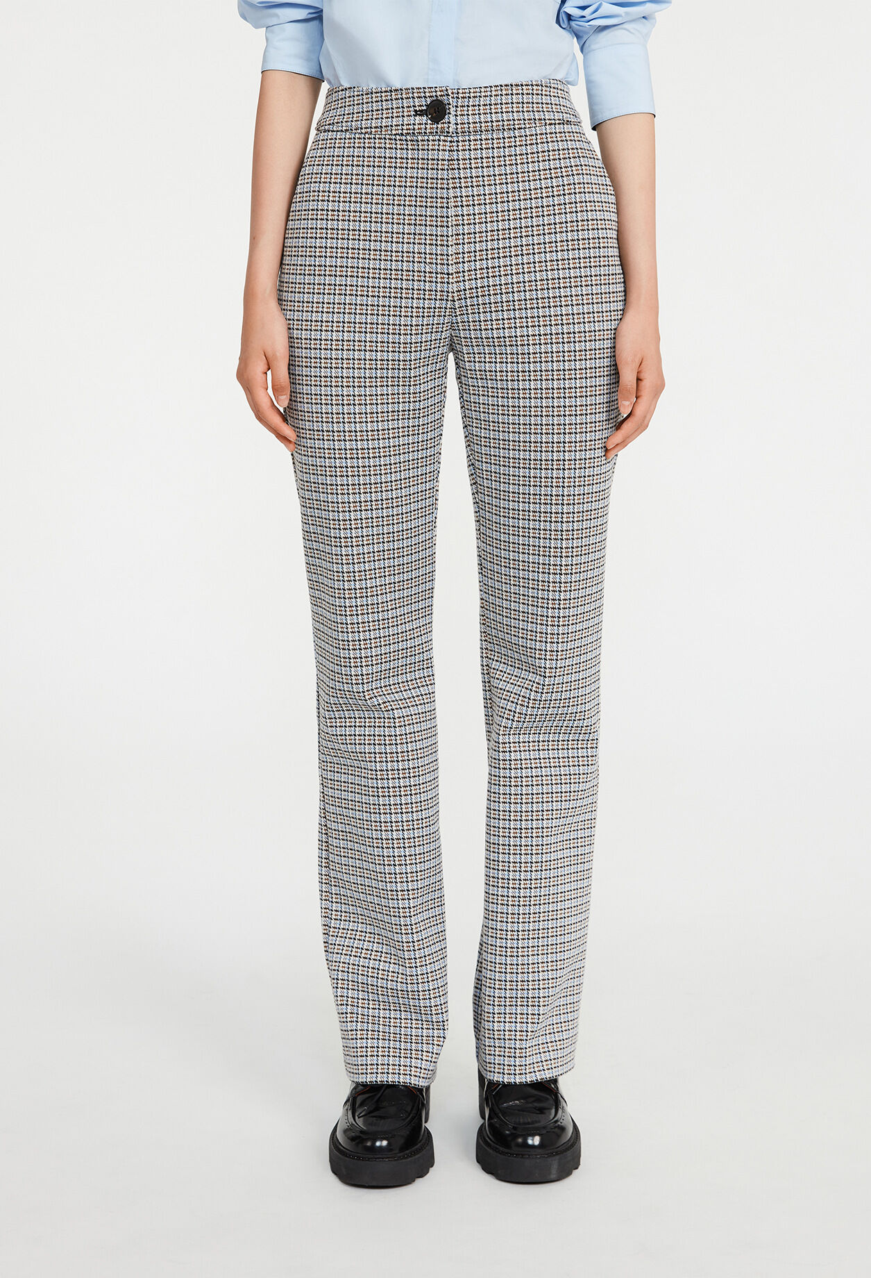 Pantalon à motifs