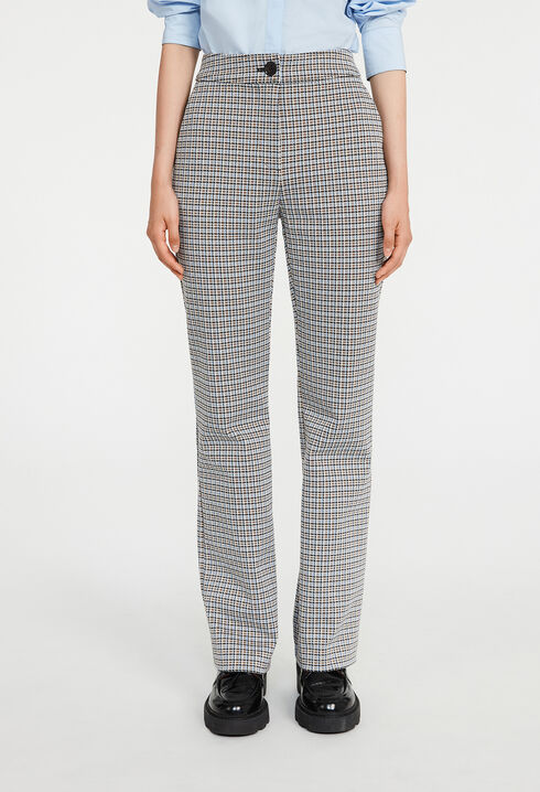 Pantalon à motifs