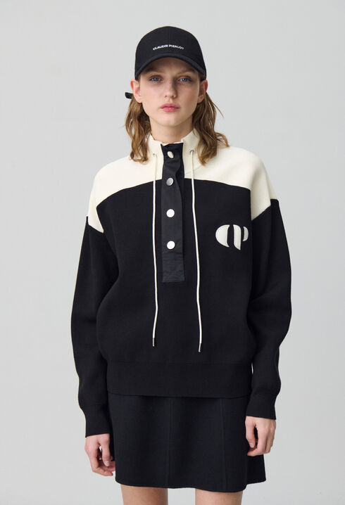 Sweatshirt Minimum col camionneur