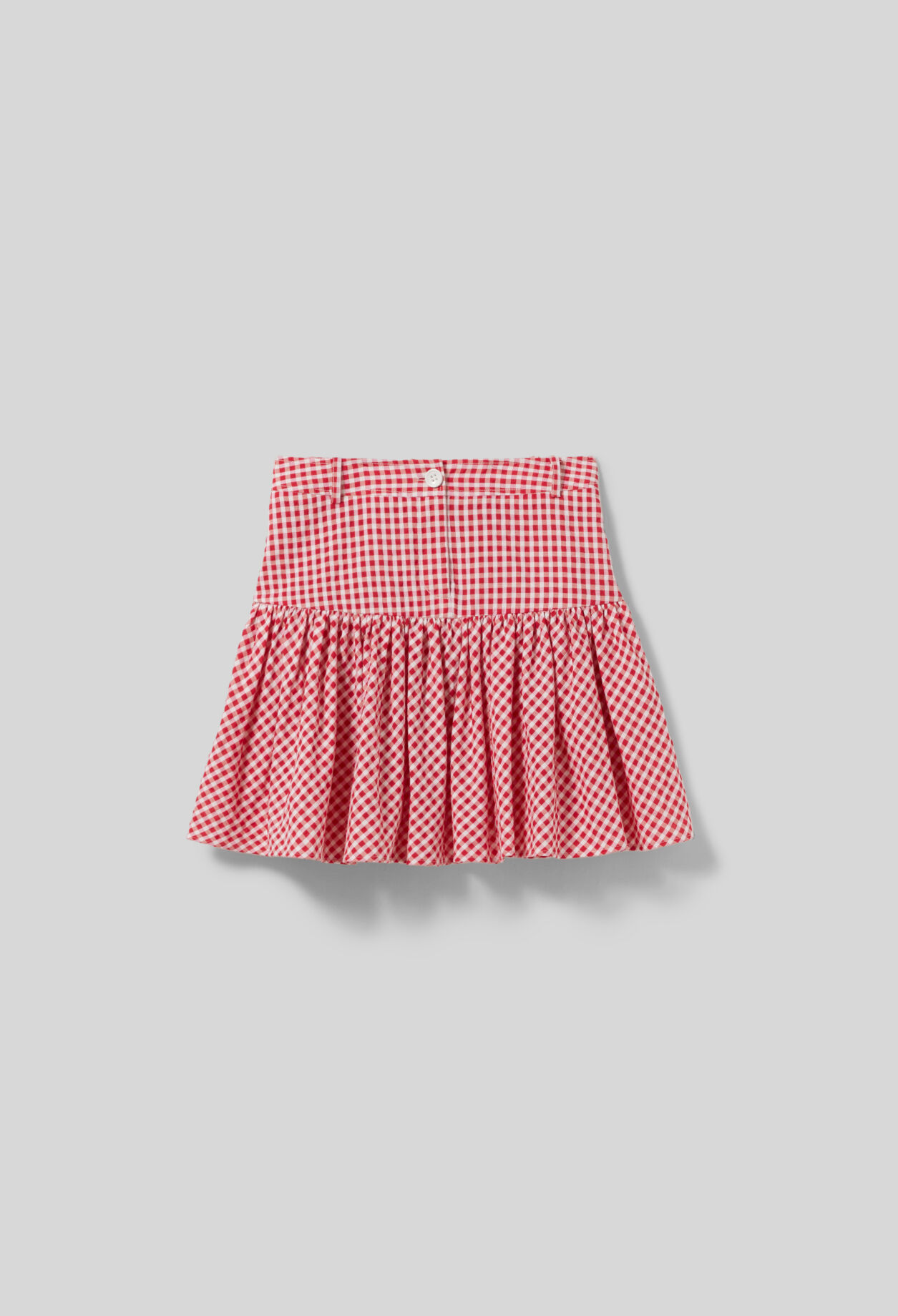 Jupe courte carreaux vichy