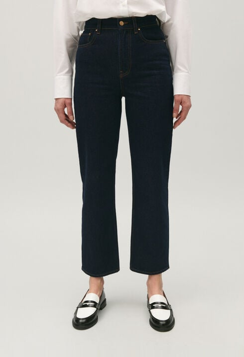 Jean brut bleu