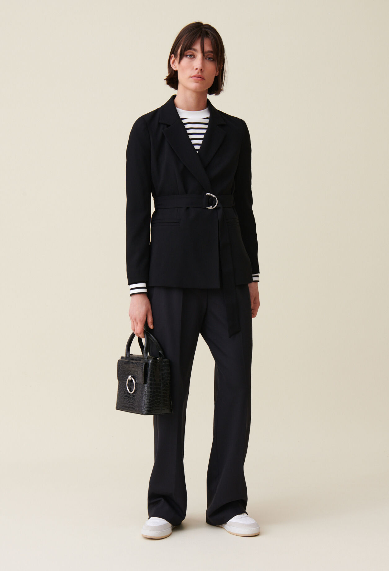 Veste cuir femme claudie pierlot outlet