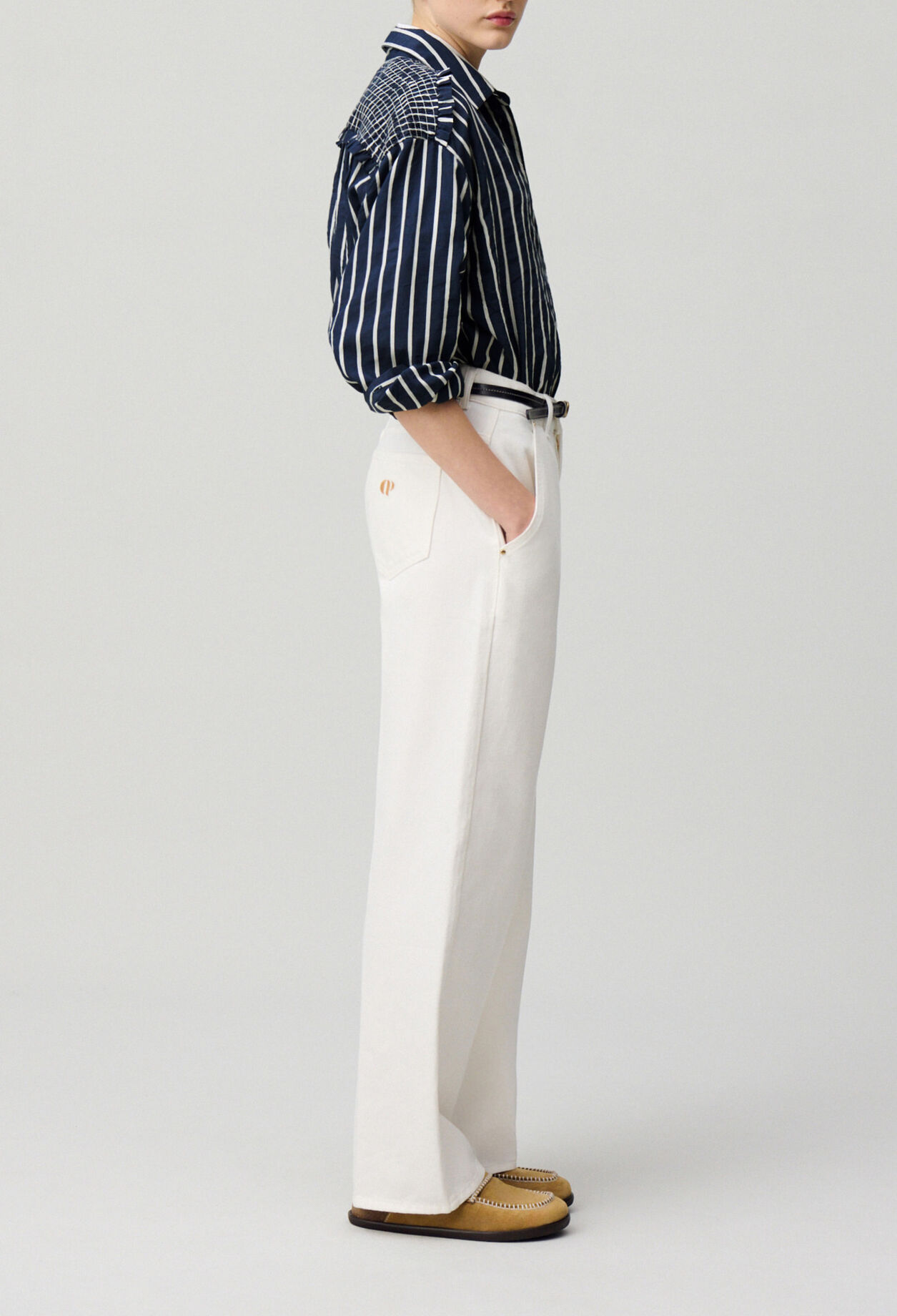 Chemise fluide ray&eacute;e