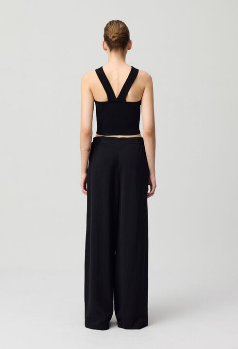 Top fine maille noeud