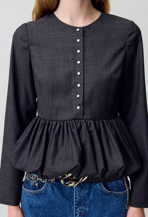 Top peplum