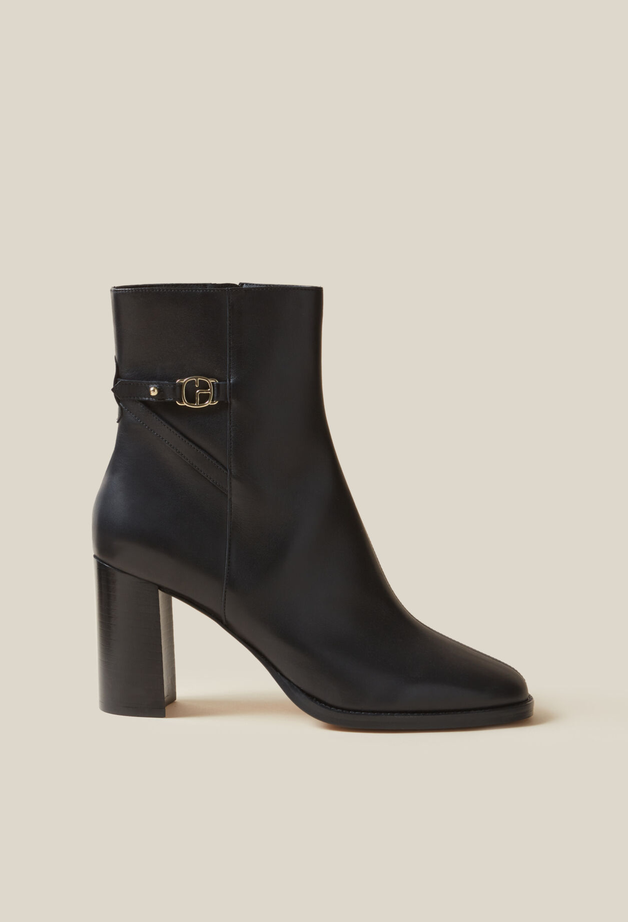 Bottines talons vernis clearance