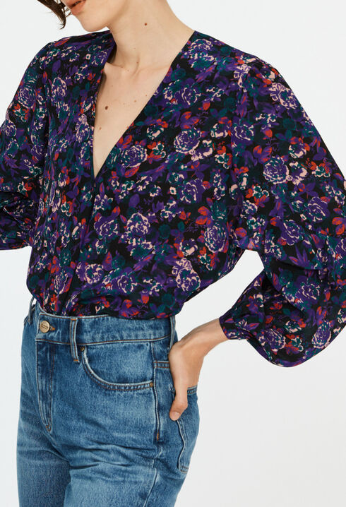 Blouse fleurie