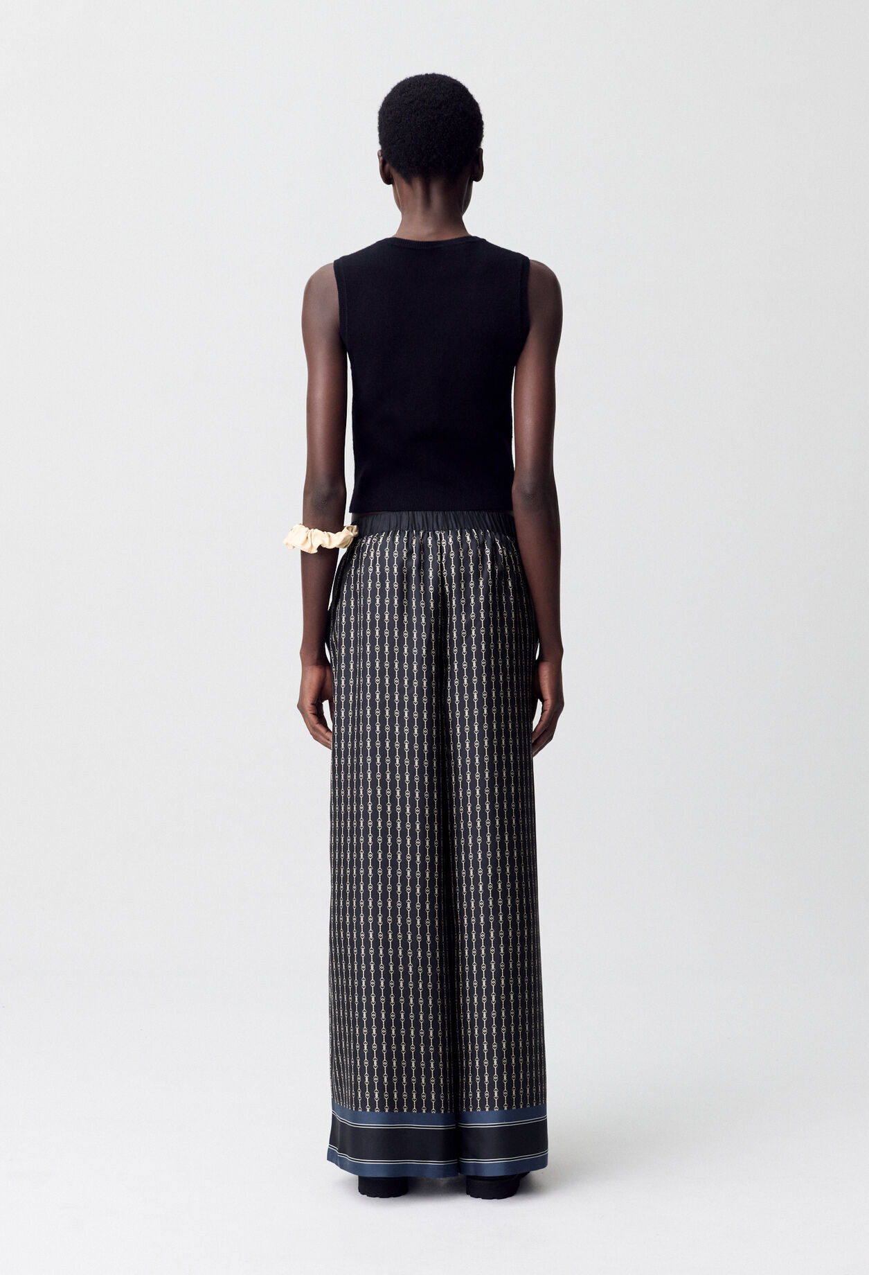 Pantalon fluide imprimé