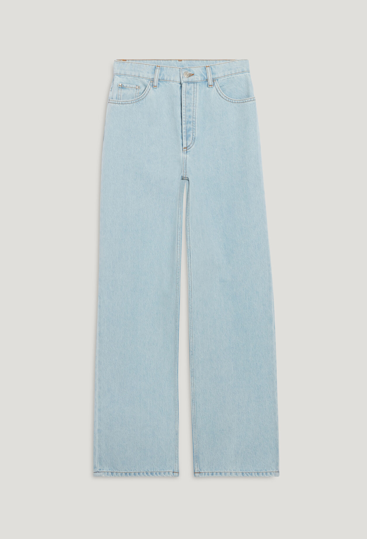 Jean Louis flare bleu délavé