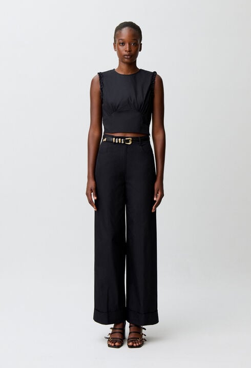 Pantalon large