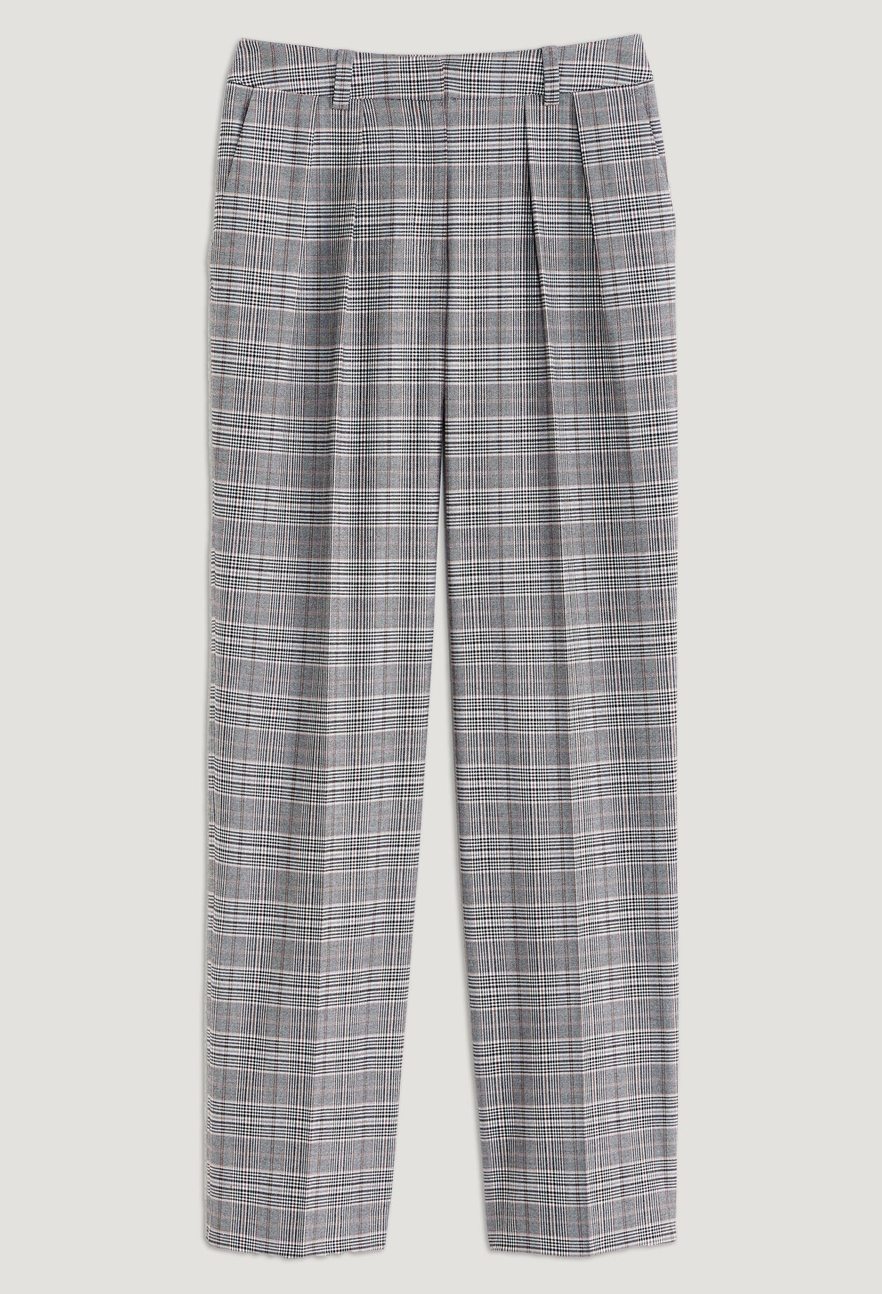 Pantalon tailleur à carreaux