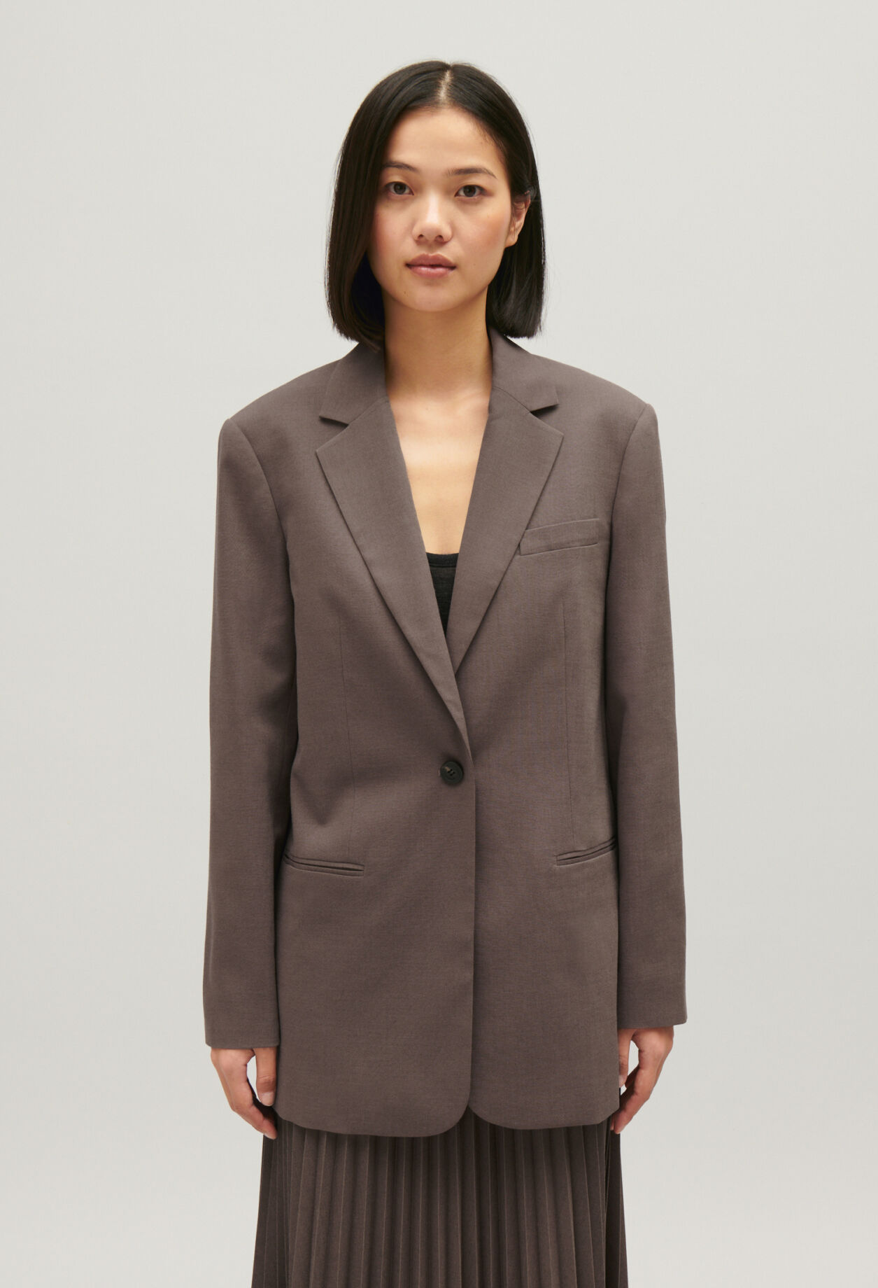 Tailleur marron shop