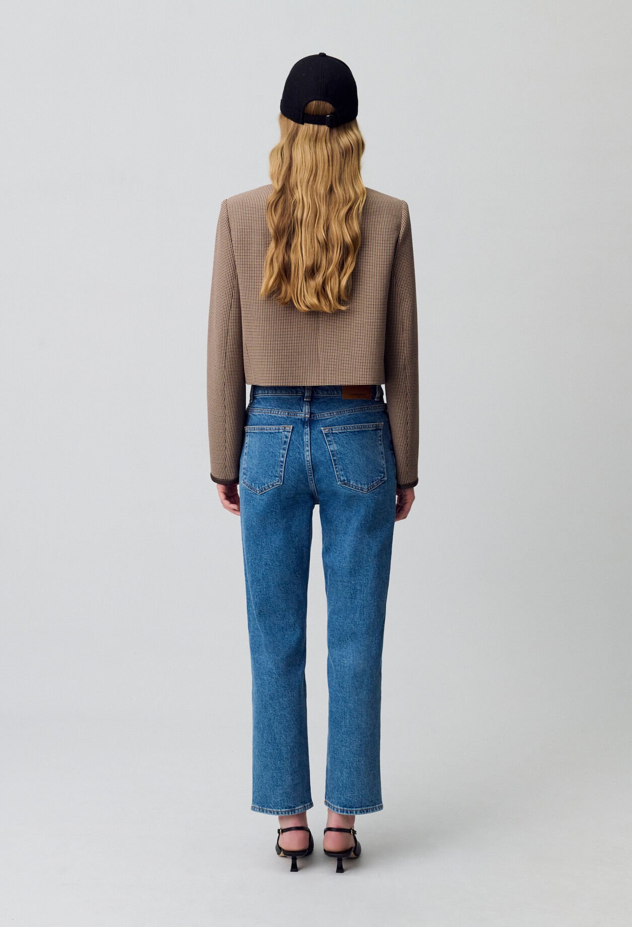 Jean Toto slim 7/8ème bleu délavé