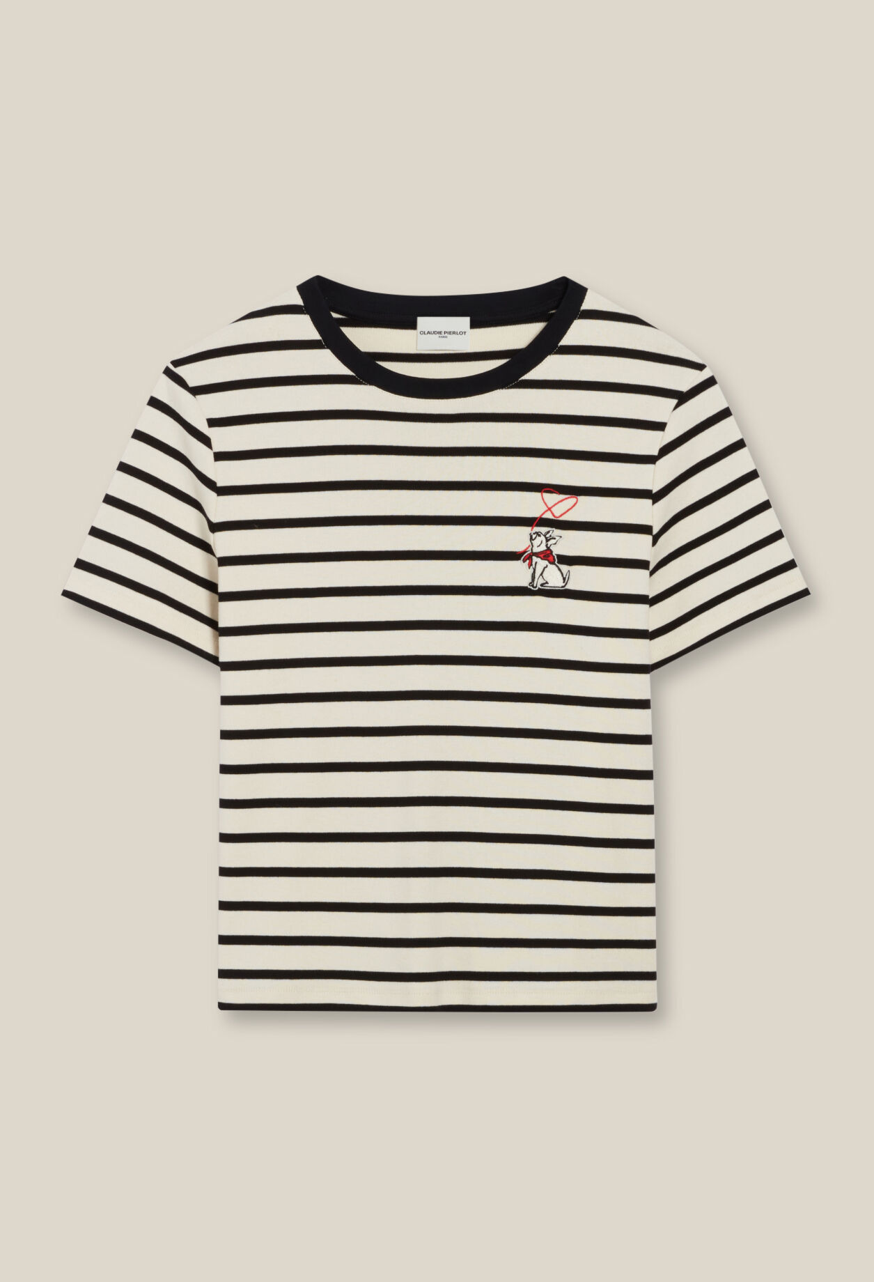 Tee-shirt marinière rayée bicolore