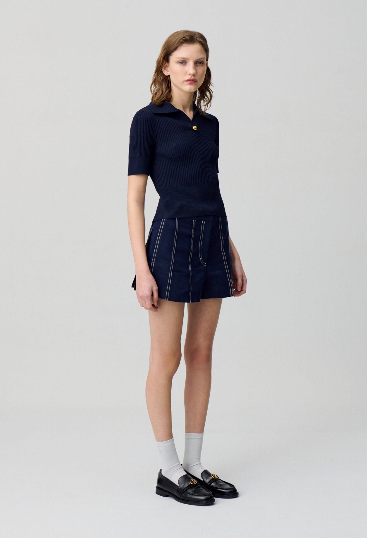 Top maille fine
