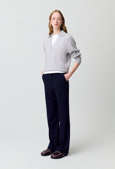 Pantalon droit de tailleur