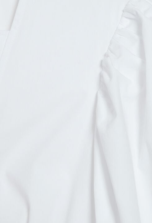 Robe courte cache-cœur